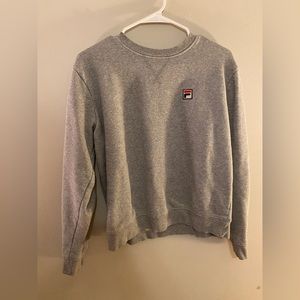 FILA gray crewneck sweatshirt